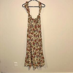Umgee Off-Shoulder Floral Maxi Dress - Multicolor